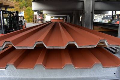 TRB-35/1035 DACHPROFIL [A], FASSADENPROFIL [B] rot