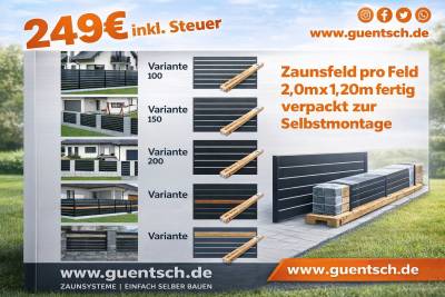 Zaunsystem Variante 100 Zaunsystem Variante 100